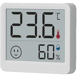 2,5 Inch LCD Elektronische Digitale Temperatuur-vochtigheidsmeter Binnenthermometer Hygrometer Weersensorklok Nauwkeurige Monitor(1pcs)