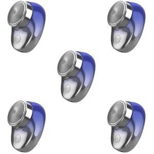 5 Set Elektrische Scheerapparaat IPX7 Waterdichte Scheren Scheermes Voor Thuis Auto Gebruik Reizen Scheert