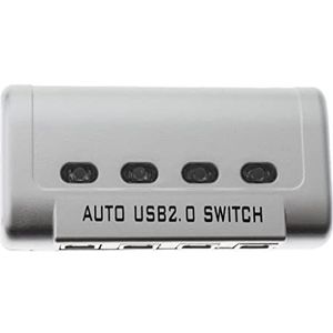 4 poort USB 2.0 Auto Sharing Switch HUB Selector Switcher voor Printer Scanner