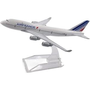 Voor: 16 cm Franse Boeing 747 modelvliegtuigen Modelvliegtuigen Die Cast Metal 1/400 Scale Aircraft