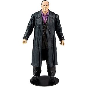 McFarlane Speelgoed, 7 inch DC Batman The Penguin actiefiguur met 22 bewegende delen, DC Batman-filmfiguur met standaard en unieke verzamelbare karakterkaart - vanaf 12 jaar