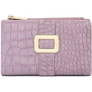 NIUSABOU Dames Kleine Handtas Dames Paarse Lange Multifunctionele Clutch Tas for Feest, Bruiloft, Uitje