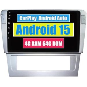 RoverOne Auto Stereo CarPlay Hoofd Unit voor Volkswagen Passat 7 B7 2009 2010 2011 Android Auto Touchscreen Sat Navi Bluetooth WiFi Radio Speler