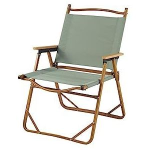 campingstoel Outdoor aluminium klapstoel camping draagbare opslag vrije tijd stoel vissen stoel Vissen Klimmen Draagbaar(Small Green)