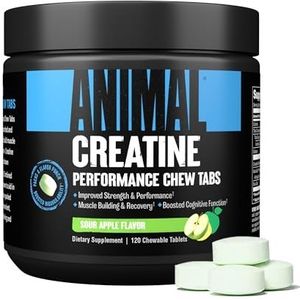 Universal Nutrition Animal Creatine Chews (120) Green Apple