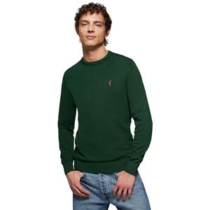 Polo Club Basic Trui met ronde Hals Heren - Pullover U-Neck 100% Katoen