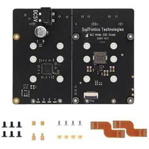 HIOPOIUYT X1011 PCIE aan NVMe-de Snelle Snelheid van de Interfacesuitbreidingskaart steunt Veelvoudige Stevige Schijfgrootte