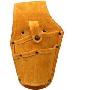 Gereedschapstas, 2-laags koeienhuid gereedschapstas geel 280x170mm