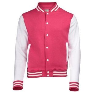 Awdis Varsity Jas, heren sweatshirt - roze - XX-Large