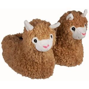 MikaMax - Alpaca Sloffen - Dieren Pantoffels - Zacht - Antislip Zool