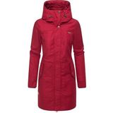 Ragwear Jannisa Intl Warme winterparka voor dames, XS-6XL, Dark Red25, XS