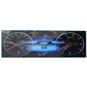 Displaybeschermfolie Voor Foton Voor Mars 2024 10,1"" 14,6"" Navigatiescherm Geharde Film Beschermende Auto Dashboard Systeem Beschermer(Instrument Film 12.3"")