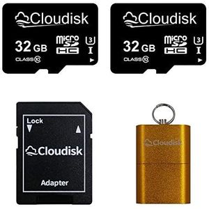 Cloudisk Pack van 2 Mirco SD-kaarten (32 GB)