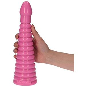 Geproduceerd in Italië - Anale plug piramide Gradual unisex seksspeelgoed heren dames - kwaliteit Italiaans (roze)