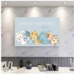 WLTYSM TV Cover Catoon TV Cover Bescherming Stofkap Huishoudelijke Opknoping TV Doek 32 tot 70 Inch Universele Decoratie TV Display Beschermers (8,7 inch)