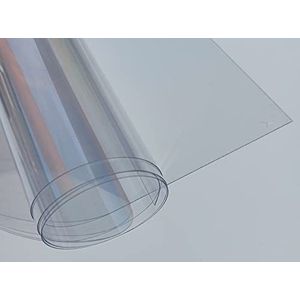 Alt-intech® Plaat van PETg, transparant, keuze uit verschillende maten en diktes (0,5 - 4 mm), helder, 0,75 mm, 2050 x 1250 mm