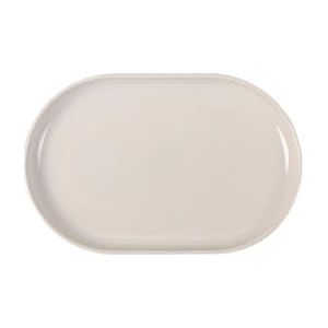 La Mediterránea Ivory Snackdienblad, ovaal, 20 x 13 x 2 cm, 24 stuks