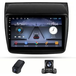 Android 13 Autoradio geldt voor Mitsubishi Pajero Sport 2 2008-2016 L200 4 2006-2015 Triton 2006-2014 9 inch Touchscreen Autoradio met Wireless Carplay Android Auto GPS Bluetooth(NF-2)