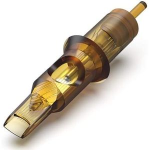 HAWINK Tattoo Cartridge Naalden # 12 Standaard 17 Gebogen/Ronde Magnum M-Taper 20 STUKS met Membraan Professioneel Wegwerp EN02-20-CF1019RM