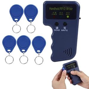 ID-kaart kopieerapparaat, draagbare kopieerapparaatschrijver voor 125 KHz RFID ID-kaart voor toegangscontrole met 5 tags