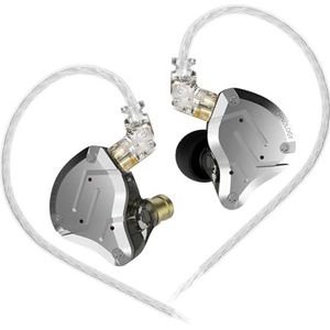 KZ ZS10 Pro - In-Ear Monitor Oordopjes - Zwart - HiFi met 4BA en 1DD Drivers
