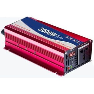 Spanningsomvormer Vermogen 1600W 2200W 3000W Zonne-auto-omvormers Met Enkelvoudig Digitaal Display Zuivere Sinusomvormer 12V 220V(12V,240V(50Hz) Uni,2200W)