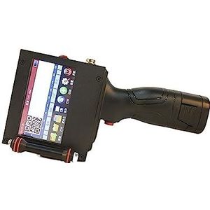 Draagbare inkjetprinter voor elk oppervlak 50 mm labelprinter, QR-code batchgeneratie, genummerd logo, handheld inkjetprinter, 25 talen draagbaar