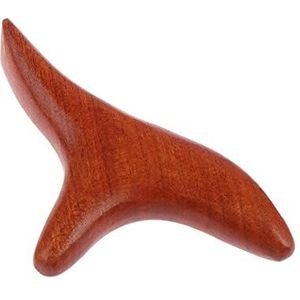 Geparfumeerde driehoek hout lichaam voetreflexmassage acupunctuur massager roller meridianen 1 stuks (kleur: 1 stuks shown-04)