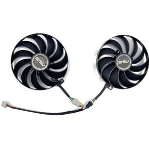 95MM 6PIN T129215SU RX5500 XT 5700 GTX1660 GPU-ventilator voor ASUS ROG-STRIX-RX 5500 RX 5700-O8G-EVO GTX1650-A4G voor GAMING-koelventilatoren(2PCS)