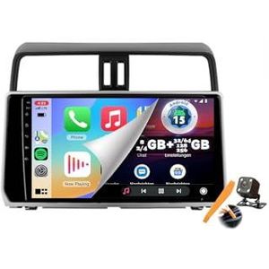 Y400s,YLOXFW Auto Stereo Android 15.0 Radio Sat Nav voor Land Cruiser Prado 2017-2018 GPS Navi 9'' Cartablet Multimedia Video Player FM BT Ontvanger met Carplay 4G 5G WiFi DSP SWC