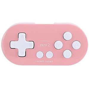 Draadloze Bluetooth Gamepad Gamepad Joystick, kruissleutel voor Zero2, draadloze mini-controller Draagbare gamepad met batterij met grote capaciteit voor switch/Windows-pc's/Android-apparaten(Roze)
