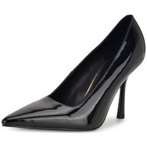 Nine West Dames Jamiey Pump, Black Patent 003, 4 UK