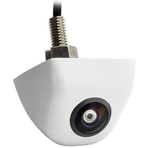 Auto Achteruitrijradarcamera 170 Graden AHD 1920x1080P Witte Voertuigachteruitrijcamera Autoachteruitrijcamera Met Fisheye-lens Achteruitrijcamera-accessoires Reverse Camera(C-Dynamic Trajectory)