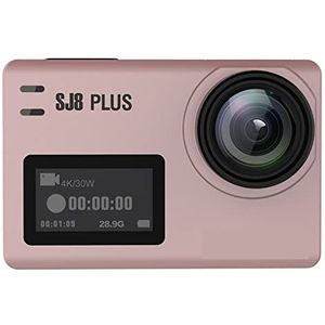 Actiecamera, 4K Actie Camera 4K Ultra HD Onderwater Camera 30fps/60fps HD Afstandsbediening Helm Waterdichte FPV Sport DV,Buiten, Sport, Video(Full set,SJ8 Plus Rose Gold)
