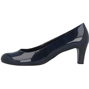 Gabor Nesta II Court Shoes 40.5 Marine Patent Hi Tec voor dames, marineblauw, 41 EU