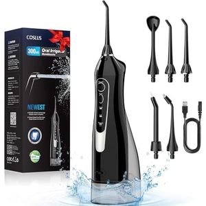 Elektrische Tandenborstel - Waterstraal - Wit - Ergonomisch Design - Oplaadbaar