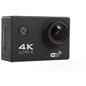 Sportcamera Draadloze WiFi Nieuwe Mini Smart High-Definition Outdoor Waterdichte Camera 4k Sports DV(Color:Nero)