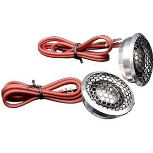 2024 Auto Tweeter Luidsprekers Film 25mm Spreekspoel Maximaal Vermogen 120W Uitgangsvermogen Hoge Resolutie Geluidskwaliteit Auto Audio