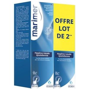 Marimer Neusspray voor dagelijks gebruik, 2 x 100 ml