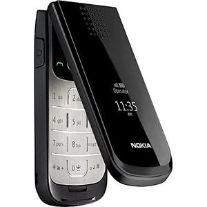 Nokia 2720 Fold mobiele telefoon (4,6 cm (1,8 inch) display, Bluetooth, 1,3 megapixel camera) zwart