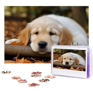 Puzzels, 300 stuks, luie hond, puppy, legpuzzels, gepersonaliseerde puzzel, houten puzzel voor volwassenen, fotopuzzel, kunst, muurdecoratie, verjaardag, bruiloft, Valentijnsdag, jubileum