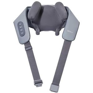 Breo N5 Mini-nek- en schoudermassageapparaat met warmte, Shiatsu-massagekussen voor nek, rug, diepe nekmassage thuis