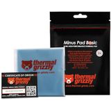 Thermal Grizzly - Minus Pad Basic - Set van 2 thermische interfacebuffers - 100 x 100 x 2 mm - Niet-geleidend - Hoge warmtegeleiding