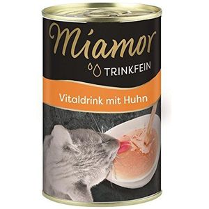 Miamor Drinkfijn vitaldrank met kip 135 ml - je ontvangt 24 verpakkingen/en; inhoud 135 ml