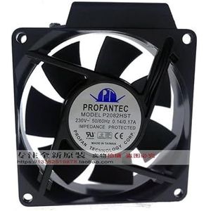 Original P2082HST 80 * 25MM 230V fan AC high air volume power supply cooling fan