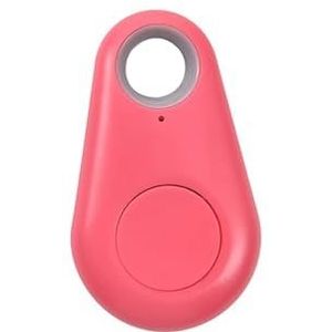 Pet Smart GPS Tracker Mini - Verloren Waterdichte Bluetooth Locator Tracer for Huisdier Kat Kinderen Auto Portemonnee Sleutel Halsband Accessoires(Red)