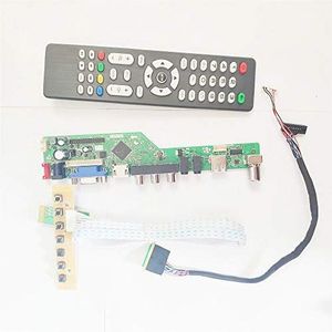 voor N156BGE-L11/L21/L31/L41 1366768 TV Display Controller Drive Card Laptop Panel 15.6 inch HDMI VGA USB RF WLED LVDS 40Pin DIY kit (N156BGE-L11)
