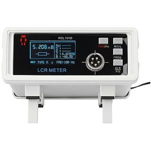 Auto-accutester, 101D Benchtop Digital Bridge Tester Desktop Meter Capaciteit Weerstand Impedantie Inductantie Maatregel Meter voor motorfiets, vrachtwagen, boot, camper, marine