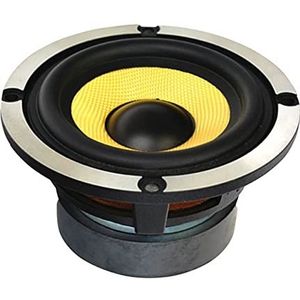 GatherTOOL 1Pc DIY 80W Mid Bass Speaker 3 Inch 4Ohm Mid Range Driver Fiber Glas Mid Woofer Luidspreker Home Theater (Kleur: 1 stuk)