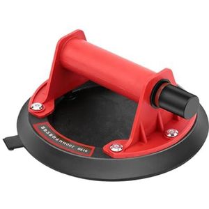 1/2 STUKS 8 inch zuignap for keramische tegels, 200 kg laadvermogen, zware speciale zuiginrichting for marmer Voor het egaliseren van naden(Red 1)